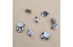China Round Bondable Lingual Button  W/ Small Cleat Mesh Base supplier