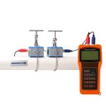 Plastic Handheld Flow Meter Ultrasonic Water Flow Sensor for sale
