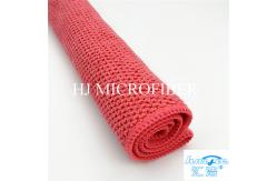 China Jaqaurd Big Pearl Hand Towel Microfiber Cleaning Cloth / Microfiber cleaning towel 40*40 supplier