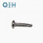 Plain Phillips Stainless Steel Self Drilling Screw Cross Recessed Pan Head M10 for sale