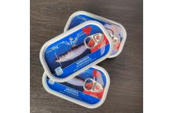 China Empty Square Tinplate Jar Packing For Seafood , Fish , Meat supplier