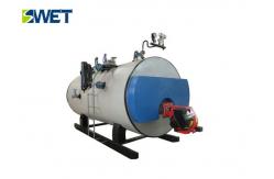 China Diesel Oil Fired Hot Water Boiler Central Heating System 0.7MW 66.7 Kg / H supplier