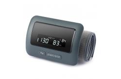 China Light Portable Arm Blood Pressure Monitor One Button Measurement supplier