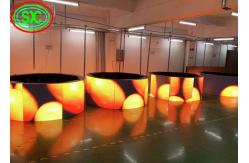 China 1R1G1B P5 Light Weight Flexible Malls Hanging LED Display Screen supplier
