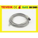 China OEM 21078A HP adult skin temperature probe, medical temperature probe cable for patient monitor for sale
