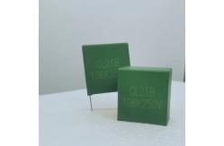 China Metallized Polyester Film Box Type Capacitor CL21 10uF / 250VDC supplier