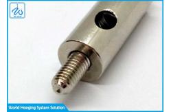 China Wire Rope Hooks Brass Male Threaded Wire Cable Grippers For Hanging System supplier