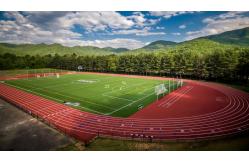 China Rubber Elastic Layer Runway Prefabricated Synthetic Rubber Running Track Environment supplier