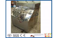 China 500L - 8000L Volume Small Scale Milk Homogenizer Processing Line ISO Approved supplier