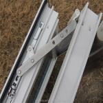 European Style Tilt and Turn UPVC Window Outward Swing