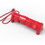 Home USB Rotary Plug Smart American Desk Mount Power Strip Creative  Multi - Function