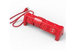 China Home USB Rotary Plug Smart American Desk Mount Power Strip Creative  Multi - Function supplier