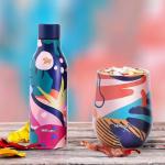 Water Bottle Cylinder Jet UV Printer CMYK White Varnish Printing Machine
