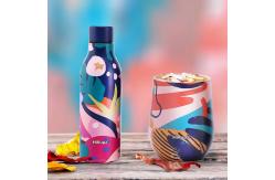 China Water Bottle Cylinder Jet UV Printer CMYK White Varnish Printing Machine supplier