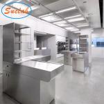 C Frame Stainless Steel Lab Bench Multi Function Chemical Resistant