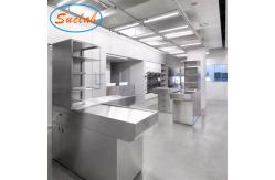 China C Frame Stainless Steel Lab Bench Multi Function Chemical Resistant supplier