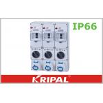 Dustproof 16A Industrial Socket Outlet with RCD Electrical Protection for sale
