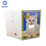 Custom Happy Birthday Recordable Musical Greeting Cards With Sound for sale