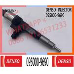 Diesel Fuel Injector Common Rail Injector Assembly 095000-9690 for KUBOTA V3800 1J500-53051 for sale