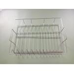 Rust Resistant Metal Wire Storage Basket Food Organizer Fruit Laundry With Handles for sale