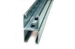 China Lightweight Anodized Aluminum Unistrut Channel C Shaped Steel For Unwavering Durability supplier