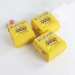 White Cardboard Hamburger Patty Box Biodegradable Burger Box Recyclable Packaging