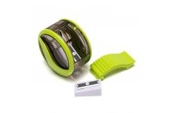 China Cool Single Hole Covered Pencil Sharpener Round Shape supplier
