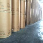 OEM ODM 80gsm Large Kraft Paper Roll Uncoated Brown Anti Collision for sale