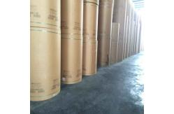 China OEM ODM 80gsm Large Kraft Paper Roll Uncoated Brown Anti Collision supplier