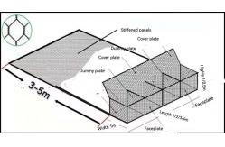 China Plated Galfan Stone Cage Wire Mesh Plastic Reinforced Gabion supplier
