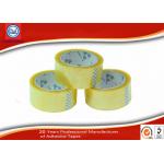 Water Activated Yellow Transparent BOPP Packing Tape High Strength