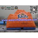 Outdoor Advertising Inflatable Water Park , Inflatable Water Climbing Iceberg for sale