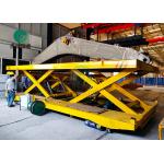Material Handling Equipment Electric Transfer Carts with Scissors Lifting for Shipbuilding Refittings for sale