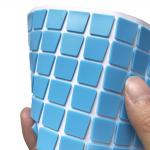 Die Cut Conductive Silicone Rubber Gasket Self Adhesive Silicone Conductive Sheet
