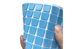 China Die Cut Conductive Silicone Rubber Gasket Self Adhesive Silicone Conductive Sheet supplier