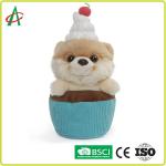 8 Inches Stuffed Baby Animal Plush Toys Stretch Fabric Digital Hot Printing for sale