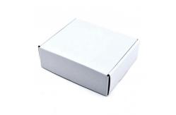 China White 3 Layer Corrugated Shipping Boxes Paper Cardboard Custom Printed supplier