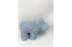 China Custom Soft Stuffed Emulation Animal Cute Blue Hippopotamus Plush Toys For Child supplier