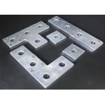 BS Flat Strut Channel Fittings Thickness 5mm Unistrut Connectors for sale