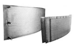 China Laser Welded SS316L Heater Exchanger Pillow Plate 2x12m Rectangular supplier