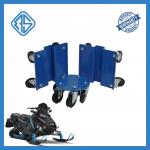Blue Large Load Trolley Snowmobile Dolly Set Small Size Wheel H Steel Plate for sale