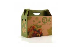 China CMYK Fruit Packaging Boxes Custom Made Corrugated Fruit Box supplier