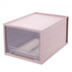 PP Sterilite 3 Drawer Medium Countertop Unit White With Drawers Clear