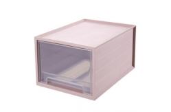 China PP Sterilite 3 Drawer Medium Countertop Unit White With Drawers Clear supplier