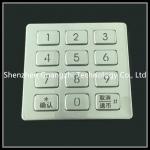 Atm Dust Resistant Keyboard 12 Buttons Type For Vending Machine Reliable for sale