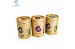 China Customized Printed 1.2mm Kraft Round Cardboard Box Offset Printing supplier