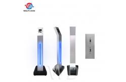 China 3A 800mm Face Recognition Temperature Kiosk , Facial Temperature Scanner Kiosk supplier