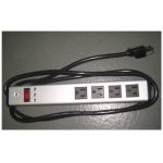 Mountable Multi Outlet Surge Protector Power Strip With Extension Cord / Metal Housing for sale