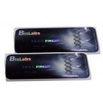 Black Printing Laser vial Vial Labels , Adhesive Sticker Labels PET Material for sale