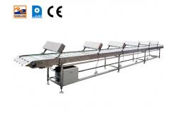 China Stainless Steel Food Conveyor Belt Marshalling Cooling Conveyor supplier